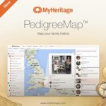 PedigreeMap™ plots events and photos from users’ family trees on an interactive map to provide geographical and historical insights